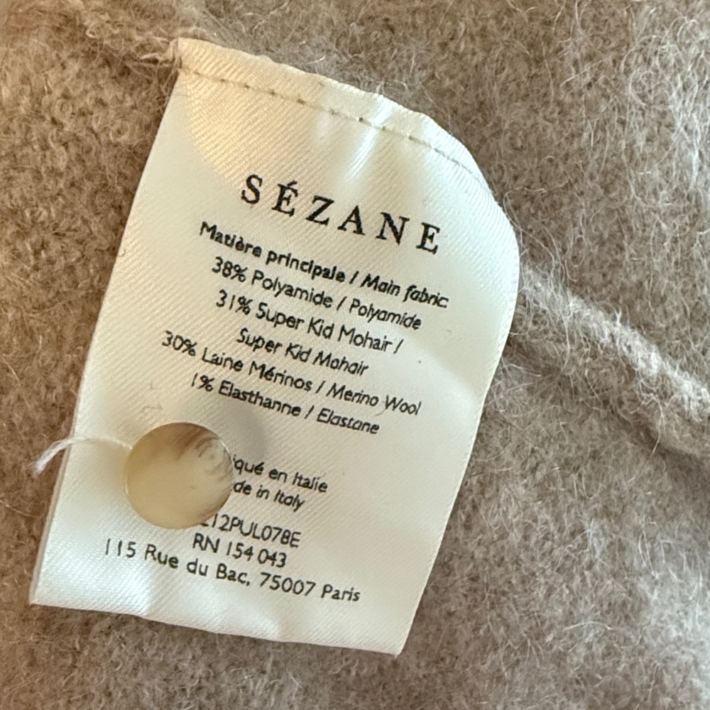 Sézane Louise Jumper in Beige - Picture 5 of 5